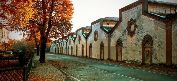 Crespi d'Adda – Baťův Zlín v Itálii - Italie - cestování - dovolená v itálii